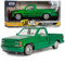 All Star Toys 1992 Chevy 454SS Pickup Lowrider Truck Candy Green 1/24 Druckguss-Modell Motormax Get Low 79036 Exclusive