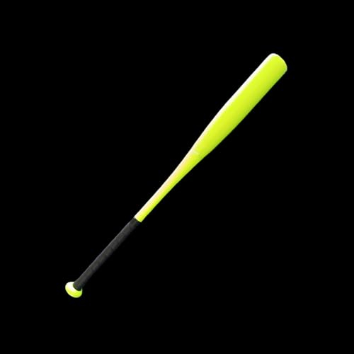 Premium Aluminium Baseballschläger I Profi Alu Baseball Schläger Hobby Sport, für Baseball- Bälle, 29 Zoll in Neongelb, mit rutschfestem Griff