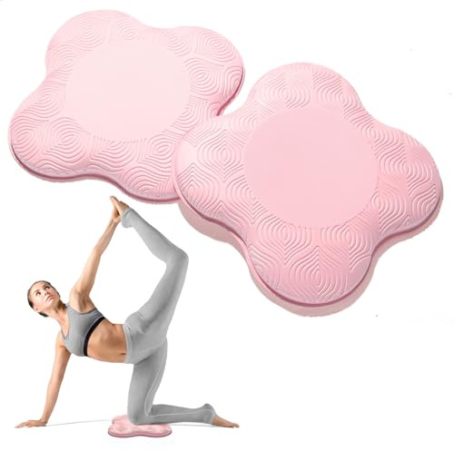MBKHFLL 2 packs Yoga Knee Pad Cushion Extra Thick for Knees Elbows Wrist Hands Head Foam Pilates Kneeling pad Yoga Knee Cushion Thick Exercise Pads for Knees Elbows Wrist Hands Head Foam Pilates