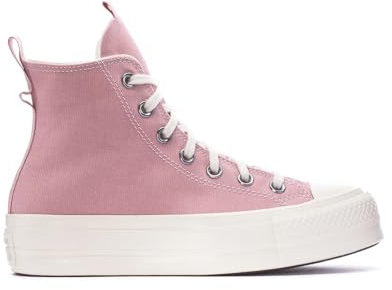Converse Chuck Taylor All Star Lift Platform Utility Sneaker Rosa da Donna A09096C