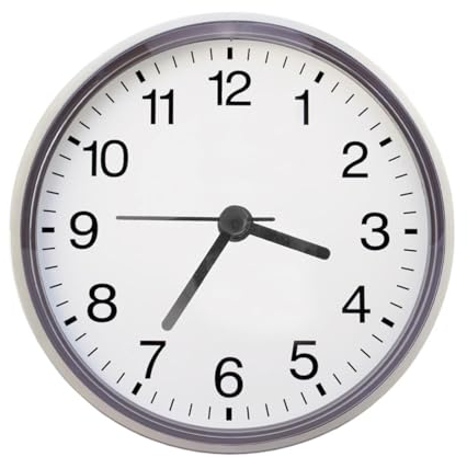 OurLeeme Reloj de ducha impermeable diario, reloj despertador con temporizador de baño con pantalla LCD grande, indicador de humedad, indicador de temperatura, temporizador de cuenta regresiva, reloj
