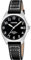 CALYPSO Reloj Mujer K5869/4 Basic Caja de Acero Inoxidable 316l Plateado Correa de Piel Negro