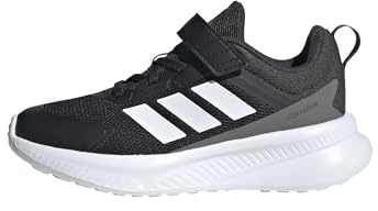 adidas Unisex Kids Fortarun 4.0 Children Shoes, Core Black/Cloud White/Carbon, 13.5 UK Child