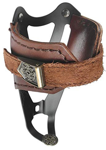 XFUYI Bouilloire xtension Support de Montage vélo Bouteille d'eau Cage Adaptateur Guidon Tige de Selle Porte-Bouteille Cuir + Alliage d'aluminium