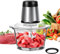 Food Processor with 2L Glass Bowl, Electric Food Chopper with Double Blades, Grinder for Meat, Vegetables, Fruits and Nuts, 2 Adjustable Speed Sessions, BPA-Free, Safe for Baby Food