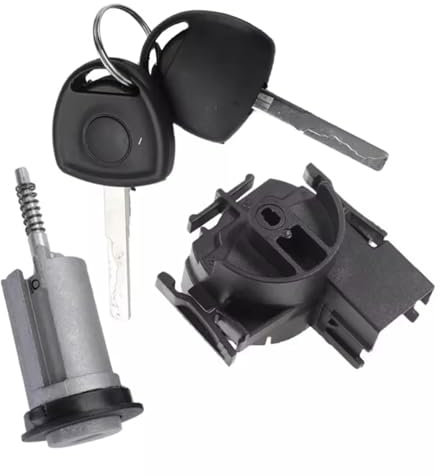 QILINGS Türschloss Stellmotor Für Opel Für Combo Für MERIVA-A Für Corsa-C Für TIGRA-B 9115863 0914861 914861 09115863 Auto Lock Set Zündschloss Türschlösser Zylinder Türverriegelungsbetätiger