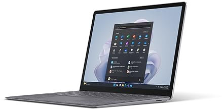 Microsoft Surface Laptop 5 256GB (13/i5/8GB) Win11Pro Platinum * (Renewed)