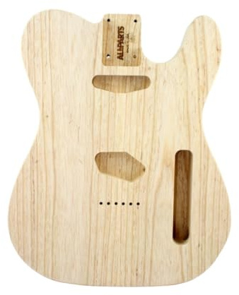Allparts TBAO Swamp Ash Body für Tele Unlackiert Ersatz und Kleinteile für E-Gitarre
