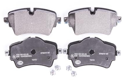 HELLA 8DB 355 023-091 Brake pad set - prepared for wear indicator - T2410 - for e.g. BMW / MINI