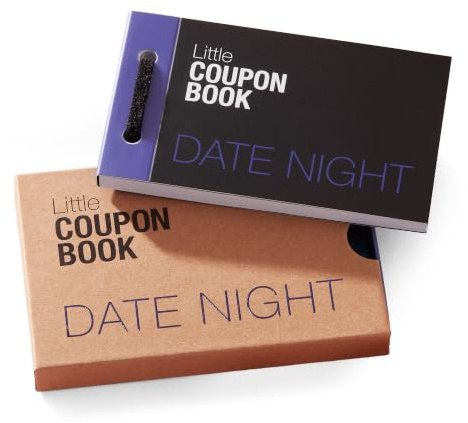 Cupidly Little Coupon Book Date Night | Make it a Night to Remember | Date Idea Card Game for Couples | Gifts for Valentines Day, Birthdays & Christmas