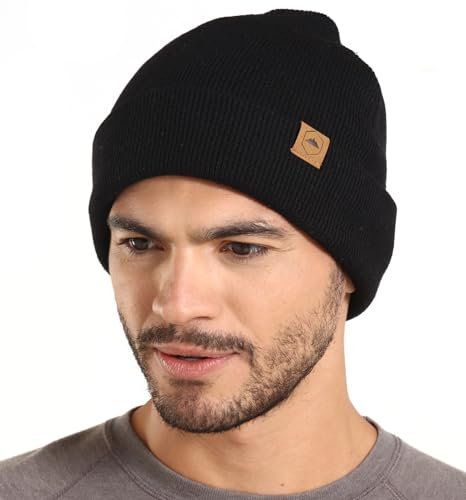 Tough Headwear Merinowollmütze für Damen und Herren, Wollmütze, Beanie, Rodelmütze, Wintermütze
