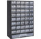 vidaXL Sortimentskasten 41 Fächer Sortimentsboxen Kleinteilemagazin Organizer