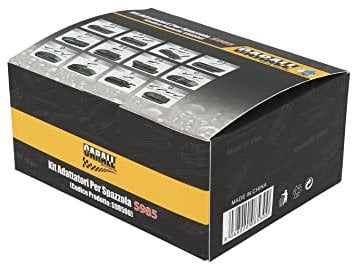 CARALL Kit de 10 conectores adaptadores para escobillas limpiaparabrisas CARALL S985 Flat y T191 Hybrid (S985B8)