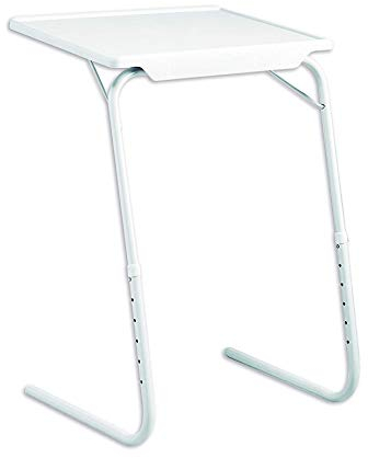 TV Mesa Auxiliar Plegable | Mesa de Escritorio para Cama o Sofá | Mesas de Salón para Lámparas | Bandeja para Cenas 25 Kg