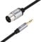 innov8 5 Pin DIN Plug Male to 3.5mm (1/8in) TRS Stereo Male Jack Cable Converter for Vintage Stereo Radio Audio Equipment 1m