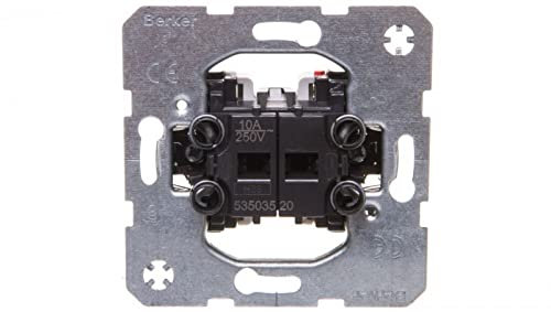One.Platform Jalousie-Knopfverbinder 2-fach 53503520 Hager Polo 4011334447788, Weiß