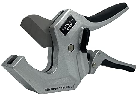 PSW TRADE SUPPLIERS LTD Tagliatubi Automatica A Cricchetto Per Tubi In Plastica Fino A 42 Mm Per Tubi Multistrato Pex, Tubi Dell'acqua, Tubi In Pvc, Ppp, Tubi Flessibili E Tubi Idraulici