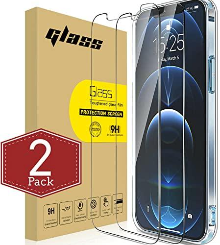 Cracksin [2 Stück] Schutzfolie kompatibel mit iPhone XR Panzer Schutz Glas Verbundglas Schutzglas Echt Hart Tempered Glass Kristallklar Anti-Kratzer [6.1 Zoll]