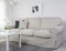 Dagra Bezug für EKTORP 3er-Sofa (Schlafsofa altes Modell) (Beige A01)