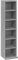 vidaXL Grey Sonoma CD Cabinet - Engineered Wood Storage Unit with Ample Space, Versatile Office, Study or Bedroom Cabinet