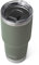YETI Rambler Becher, 850 ml, Edelstahl, vakuumisoliert, mit MagSlider-Deckel, Camp Green