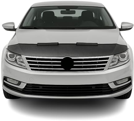 OMAC Haubenbra Steinschlagschutz Bonnet Bra kompatibel mit VW Passat CC 2008-2012 Carbon Halb