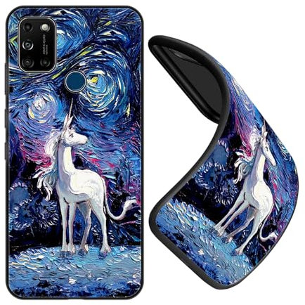 JEZSTHAI Schutzhüllen für Handy Wiko View 5 Hülle Silikon Fallschutz Muster Design Handyhülle,Ultra Dünn Flexible Stoßfeste Bumper Case,Weiche Anti-Kratzt Rückseite,B09