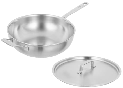 KUHN RIKON CULINARY FIVEPLY Wok 28cm Edelstahl, unbeschichtet, 5ply Material