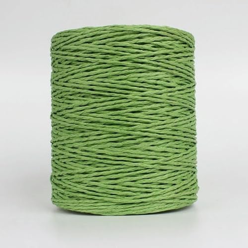 280 Meter natürliches Bast-Strohgarn für den Sommer, handgestrickt, Häkelmütze, Handtasche, Kissen, Körbe, Strickmaterial, bunte Fäden