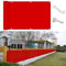GAIFNAG Balkonschutz Balkonabdeckung 60 x 450 cm Sichtschutz Sichtschutzzaun, Sichtschutz Windschutz Matte mit Ösen, Nylon Kabelbinder Und Kordel für Balkon Terrasse Garten, Rot