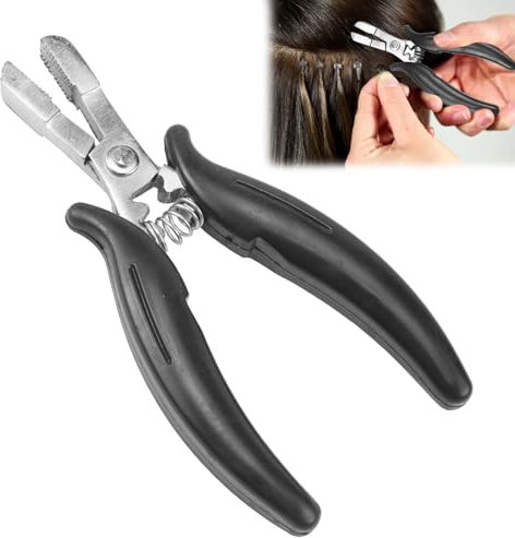 Extensions Zange,Bonding Zange zum Entfernen,Extensions Entferner,Zange für Dreadlocks Extension,Microring Extensions Zubehör,Haarverlängerungswerkzeug Bondingzange für Bonding Extensions