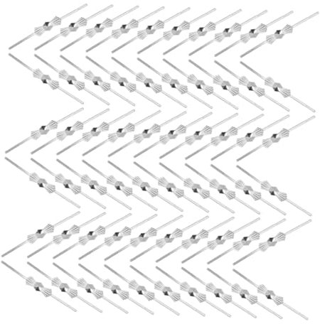 HEMOTON 300stücke Metall Fliegenklammern Für Kronleuchter Deckenleuchtenverbinder Befestigungsklammern Kompakter Kronleuchterstift Bastelzubehör Kleiner Prismenstift