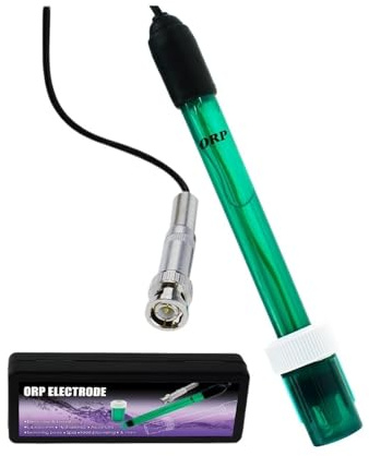 QZCX Wasserqualität Tester, ORP Redox Elektrode BNC Typ Stecker Ersatz Sonde 300cm Kabel for Wasser Tester