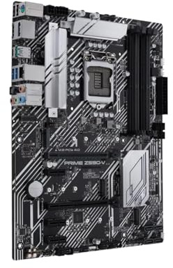 Fit For ASUS PRIME Z590-V Motherboard Supports I9-11900K I7-11700F I5-11600K CPU DDR4 5133MHz M.2 NVME LGA1200 USB3. Gen2 PCIe 4.0 ATX motherboard