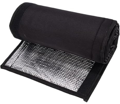 Aislamiento Tuberías HVAC,Funda Térmica Flexible De 3 Capas - Aislamiento Tuberías Agua Oxford 600D 183x25 cm | para Exterior Piscina Conducto Hogar Ático Corriente de Aire