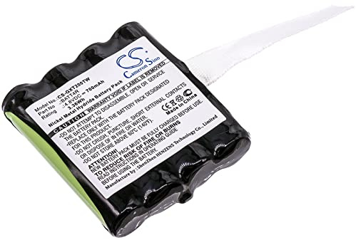 700mAh Replacement Battery Compatible with Motorola XTR446, TLKR T5/T6/T3/T7/T8/T80/T40/T41/T50/T60/T61/T80, T80 Extreme, T81 Hunter, XT180, XTB446, XTK446, for PN:IXNN4002A, IXNN4002B