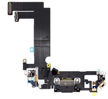 USB Ladebuchse Dock Connector Ersatz Reparatur Flex Kabel für Apple iPhone 12 Mini Schwarz