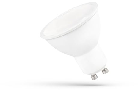 Spectrum LED-Leuchtmittel, GU10, 10 W, Warmweiß, 2700 - 3200 K, 700 lm, 120 Grad, entspricht 55 W +
