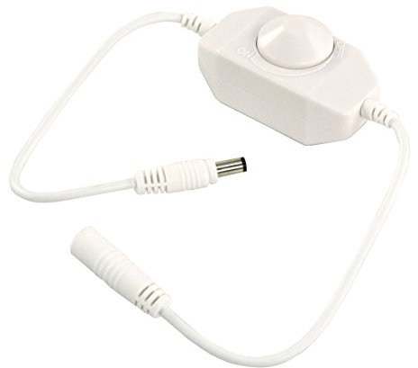 McShine - Dimmer für LED Stripes Leisten | max. 12V / 4A, DC-Stecker/Kupplung