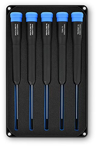 iFixit Marlin Screwdriver Spezial 5er-Set, 5 Präzisions-Schraubendreher für Elektronik-Reparaturen wie Smartphone, Laptop, PC, kompatibel mit Apple