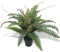 vidaXL Lifelike Artificial Fern Plant with Pot - Realistic Green Plastic Foliage - 60 cm Height - Low Maintenance Indoor Decor
