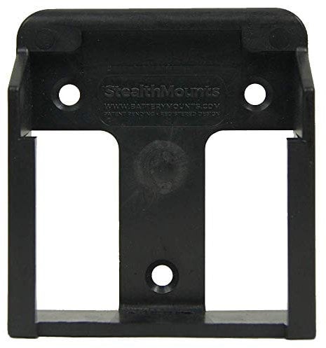 StealthMounts Battery Mounts for Makita LXT | Cordless Battery Holders for Makita 18v Power Tools | 5 Pack | Black Battery Organiers for Makita