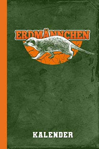 Kalender Erdmännchen: Jahreskalender I Terminkalender I 2021 I A5 I Geschenk (Erdmännchen Jahreskalender 2021, Band 1)