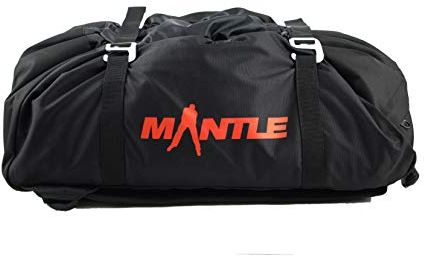 Mantle Seiltasche Seilsack schwarz zum Klettern für Seile bis 80 m