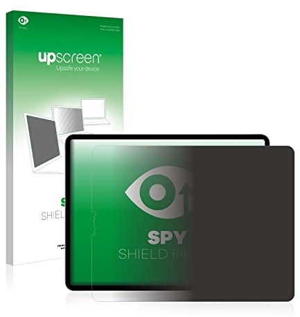 upscreen Blickschutzfilter für Apple iPad Pro 12.9 WiFi Cellular 2021 (im Querformat, 5. Gen.) Privacy Filter Blickschutzfolie