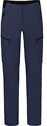 Bergson PORI Zipp-Off | Damen Wanderhose - Robust & elastisch Damen Zipp-Off Wanderhose, Normal-/Kurz-/Langgrößen, Supra Stretch 4-Wege-Stretch, reißfestes Ripstop-Gewebe, wasserabweisend, weicher Ko