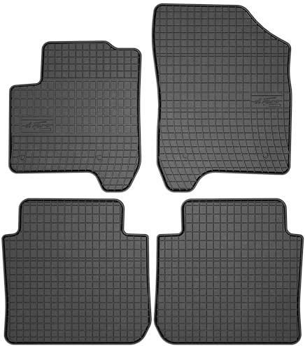MOTOS Gummimatten Auto Fussmatte passend für Citroen C3 Picasso 2008-2017 Verbessern Sie Ihren Reisekomfort mit Antirutschmatte Auto - Allwetter fußmatten Auto, Schutz vor Verschmutzung