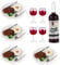 cobee Juego de Bebidas de Comida para casa de muñecas en Miniatura, 33 Piezas Mini Juego de Comida para Cocina Juego de simulación DIY Decoración de casa de muñecas