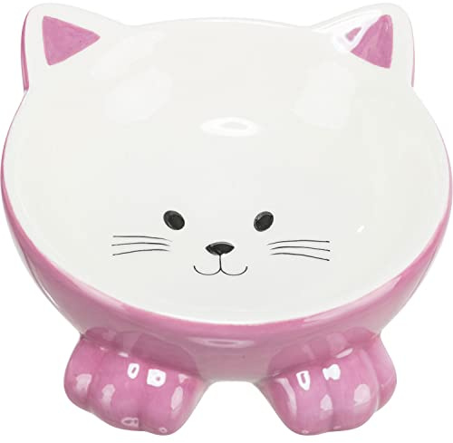 TRIXIE Bowl, Raised, Ceramic, 0,15 l/ø 14 cm, assorted