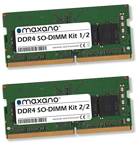 Maxano 16GB Kit 2X 8GB RAM Speicher DDR4 2133MHz SO-DIMM kompatibel mit Intel NUC NUC7PJYH, NUC7CJYH, NUC7PJYB